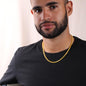To My Husband - Adjustable Cuban Link Chain Necklace