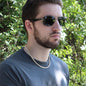 To My Husband - Adjustable Cuban Link Chain Necklace