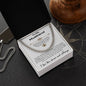To My Husband - Adjustable Cuban Link Chain Necklace