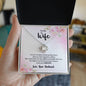 Jewelry Gift from Husband to Wife - My Day Starts and Ends with You - Love Knot Necklace