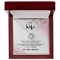 Jewelry Gift from Husband to Wife - My Day Starts and Ends with You - Love Knot Necklace