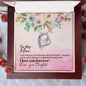 To My Mom, I love You Forever - Forever Love Necklace