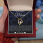 Forever Love Necklace To My Beautiful Mom