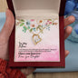 To My Mom, I love You Forever - Forever Love Necklace
