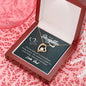 Daughter Precious Girl to Woman Forever Love Necklace