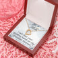 Mom Guiding Hand Forever Love Necklace