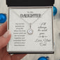 Daughter I'll Always Be With You - Eternal Hope Necklace