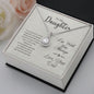 To My Daughter I'm With You Always - Eternal Hope Necklace