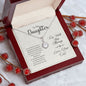 To My Daughter I'm With You Always - Eternal Hope Necklace