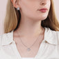 To My Beautiful Mom - Love Knot Earring and Necklace Set