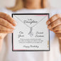 Daughter - You Have So Much To Give - Alluring Beauty Necklace