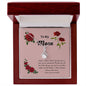 To My Mom - Alluring Beauty Necklace