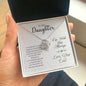 Daughter I'm With You Always - Love Knot Necklace
