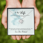 Wife I Choose You Love Knot Necklace