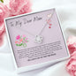To My Dear Mom - Love Knot Necklace