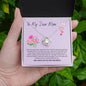 To My Dear Mom - Love Knot Necklace