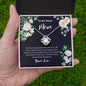 To My Dear Mom - Love Knot Necklace