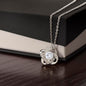 To My Dear Mom - Love Knot Necklace