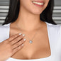 Daughter I'm With You Always - Love Knot Necklace