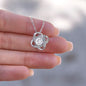 Happy Birthday To My Beautiful Wife Love Knot Necklace