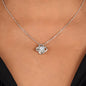 To My Dear Mom - Love Knot Necklace