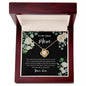 To My Dear Mom - Love Knot Necklace