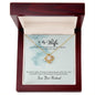 Wife I Choose You Love Knot Necklace