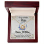 Happy Birthday To My Beautiful Wife Love Knot Necklace