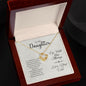 Daughter I'm With You Always - Love Knot Necklace