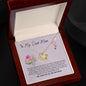 To My Dear Mom - Love Knot Necklace