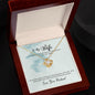 Wife I Choose You Love Knot Necklace