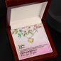 To My Mom I Love You Forever - Love Knot Necklace