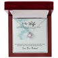 Wife I Choose You Love Knot Necklace