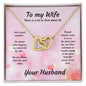 A Lot to Love About Us Interlocking Heart Necklace
