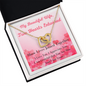 My Beautiful Wife Heart Entwined Pendant