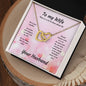 A Lot to Love About Us Interlocking Heart Necklace