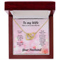 A Lot to Love About Us Interlocking Heart Necklace