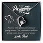 Daughter Precious Girl to Woman Forever Love Necklace