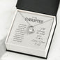 My Daughter Forever Love Pendant