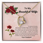 To My Beautiful Wife - Forever Love Necklace