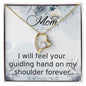Mom Guiding Hand Forever Love Necklace
