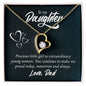 Daughter Precious Girl to Woman Forever Love Necklace
