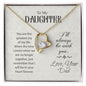 My Daughter Forever Love Pendant