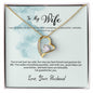 I Am So Lucky To Share A Life - Forever Love Necklace