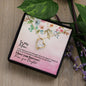 To My Mom, I love You Forever - Forever Love Necklace
