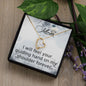 Mom Guiding Hand Forever Love Necklace