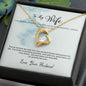 I Am So Lucky To Share A Life - Forever Love Necklace