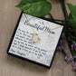To My Beautiful Mom - Forever Love Necklace